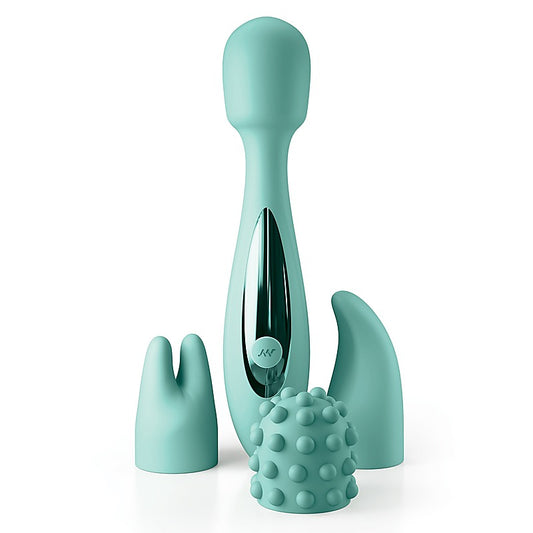 JimmyJane Canna Vibrating Body Wand Massager Teal - Body Wands
