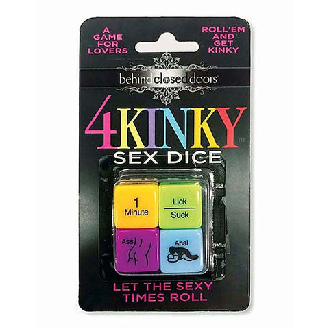 Behind Closed Doors 4 Kinky Sex Dice Game by Little Genie - Sex Games, Coupons and Tricks