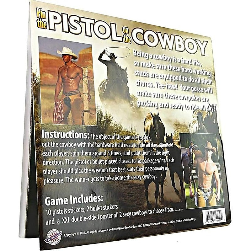 Pin The Pistol On The Cowboy by Little Genie - Sex Games, Coupons and Tricks