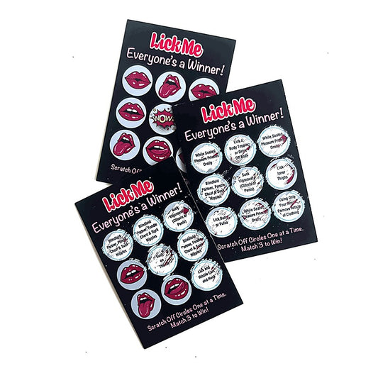 Lick Me Lotto Naughty Scratcher by Little Genie - Party Gifts and Novelties