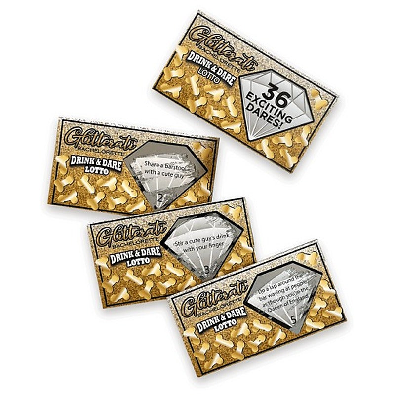 Glitterati Drink And Dare Hens Party Lotto Game - Sex Games, Coupons and Tricks