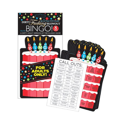Happy Birthday Bingo Party Game by Little Genie - Sex Games, Coupons and Tricks
