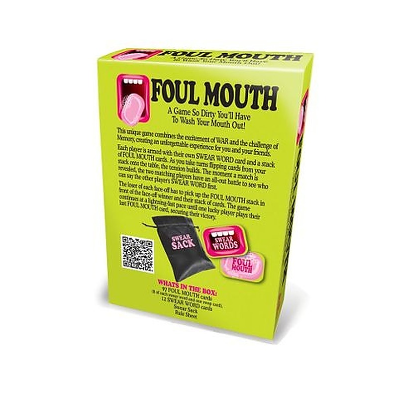 Foul Mouth Card Game by Little Genie - Sex Games, Coupons and Tricks
