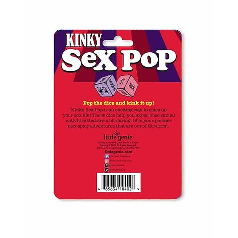 Kinky Sex Pop Dice by Little Genie - Sex Games, Coupons and Tricks