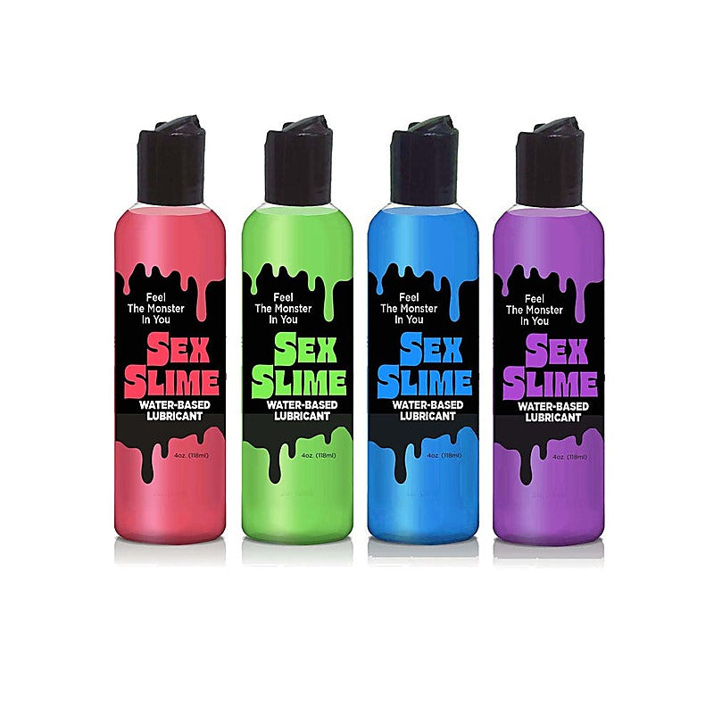 Sex Slime Creature Water Based Lubricant by Little Genie - Water Based Lubes