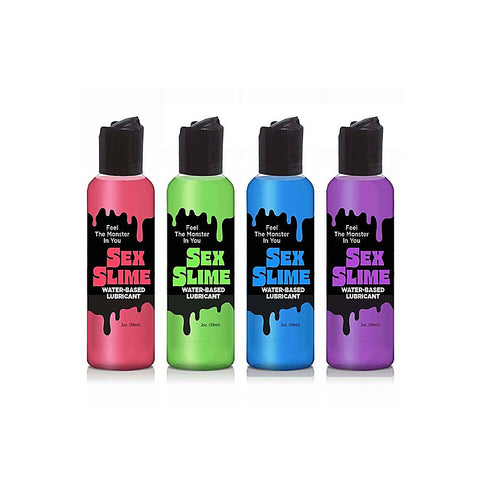 Sex Slime Creature Water Based Lubricant by Little Genie - Water Based Lubes