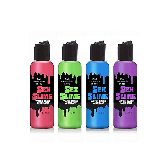 Little Genie Sex Slime Water Based Adult Lubricant Purple - Water Based Lubes