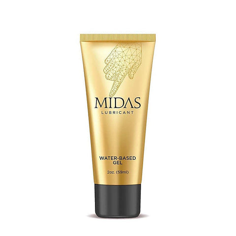 Midas Water Based Gel Lubricant by Little Genie - Water Based Lubes