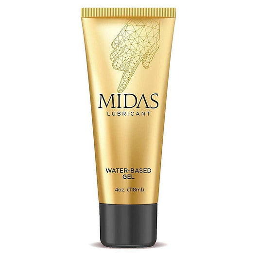 Midas Water Based Gel Lubricant by Little Genie - Water Based Lubes