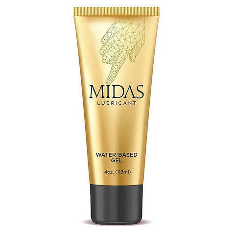Midas Water Based Gel Lubricant by Little Genie - Water Based Lubes