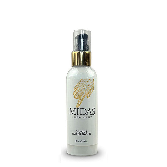 Midas Opaque Water Based Lubricant by Little Genie - Water Based Lubes