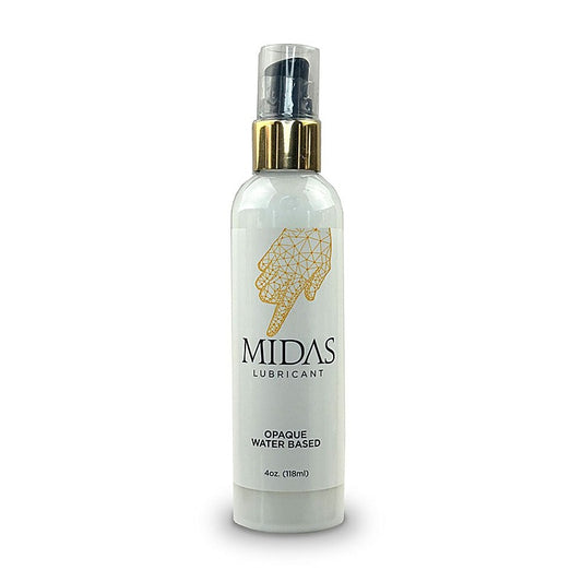 Midas Opaque Water Based Lubricant by Little Genie - Water Based Lubes