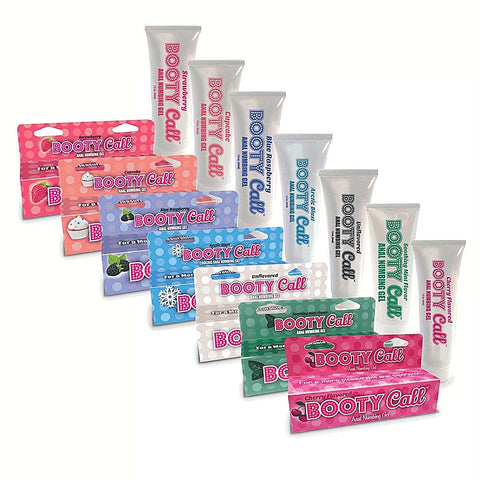 Booty Call Flavoured Anal Numbing Gel by Little Genie - Anal Lubes