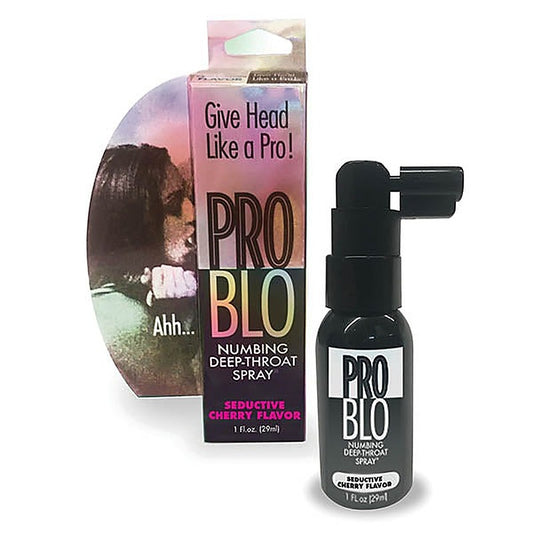 ProBlo Flavoured Deep Throat Spray by Little Genie - Delay and Excite Sprays