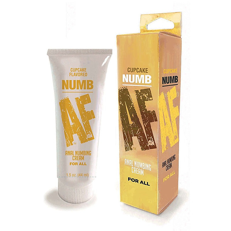 Numb AF Flavoured Anal Numbing Cream by Little Genie - Anal Lubes