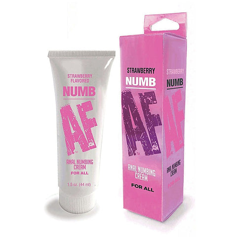 Numb AF Flavoured Anal Numbing Cream by Little Genie - Anal Lubes