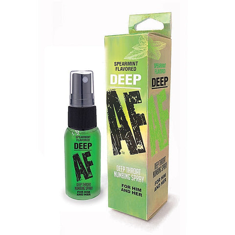 Deep AF Flavoured Deep Throat Spray by Little Genie - Delay and Excite Sprays