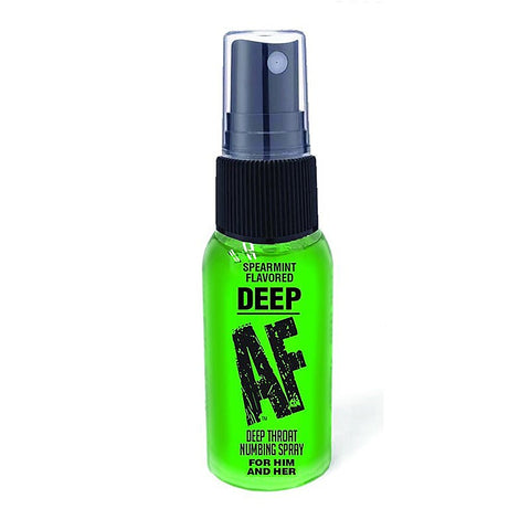 Deep AF Flavoured Deep Throat Spray by Little Genie - Delay and Excite Sprays