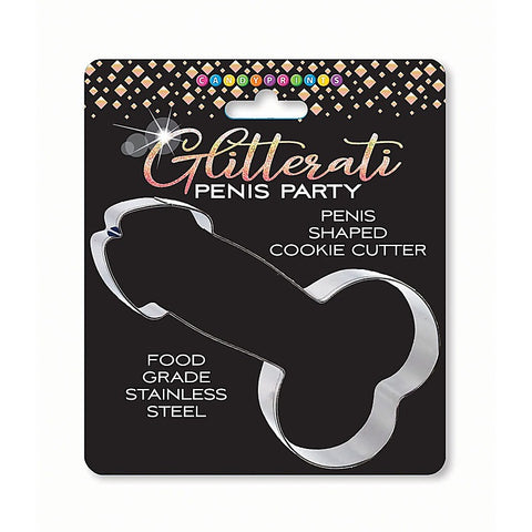 Glitterati Novelty Penis Cookie Cutter by Little Genie - Party Gifts and Novelties