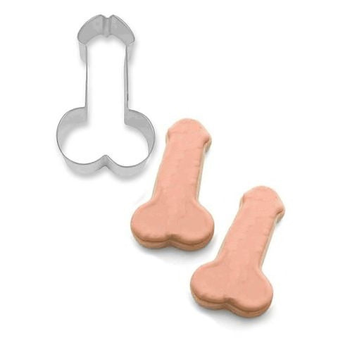 Glitterati Novelty Penis Cookie Cutter by Little Genie - Party Gifts and Novelties