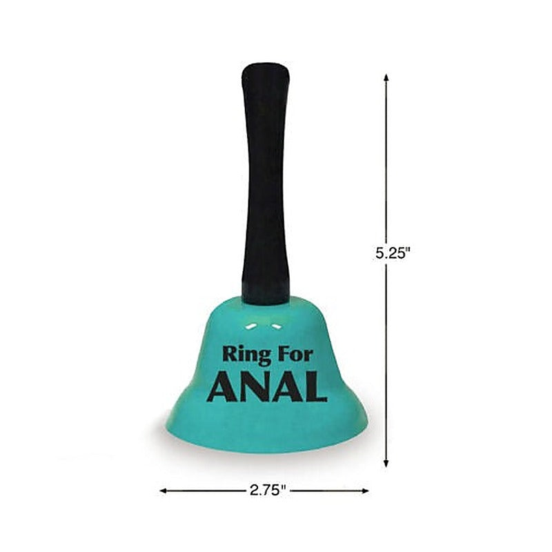 Ring For Anal Novelty Bell Teal by Little Genie - Party Gifts and Novelties