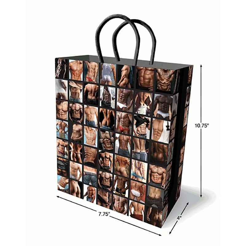 Sexy Guys Novelty Gift Bag by Little Genie - Party Gifts and Novelties
