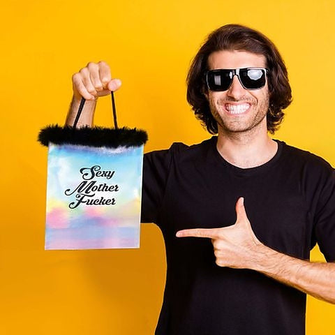 Sexy Mother Fucker Card Stock Paper Gift Bag - Party Gifts and Novelties