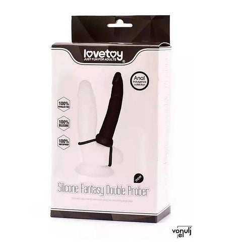 Anal Indulgence Collection Fantasy Double Prober 6'' Anal - Anal Dildos