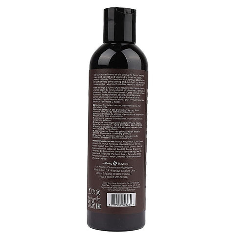 Scented Hemp Seed Massage and Body Oil by Earthly Body - Massage Oils and Lubricants