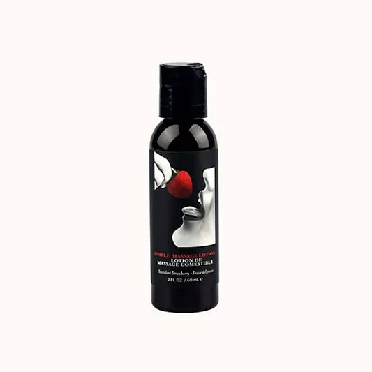 Earthly Body Edible Flavoured Massage Lotion 60 ml - Massage Oils and Lubricants