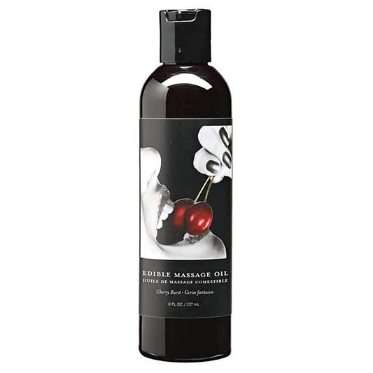 Earthly Body Edible Spa Quality Flavoured Massage Oil 237 ml - Massage Oils and Lubricants
