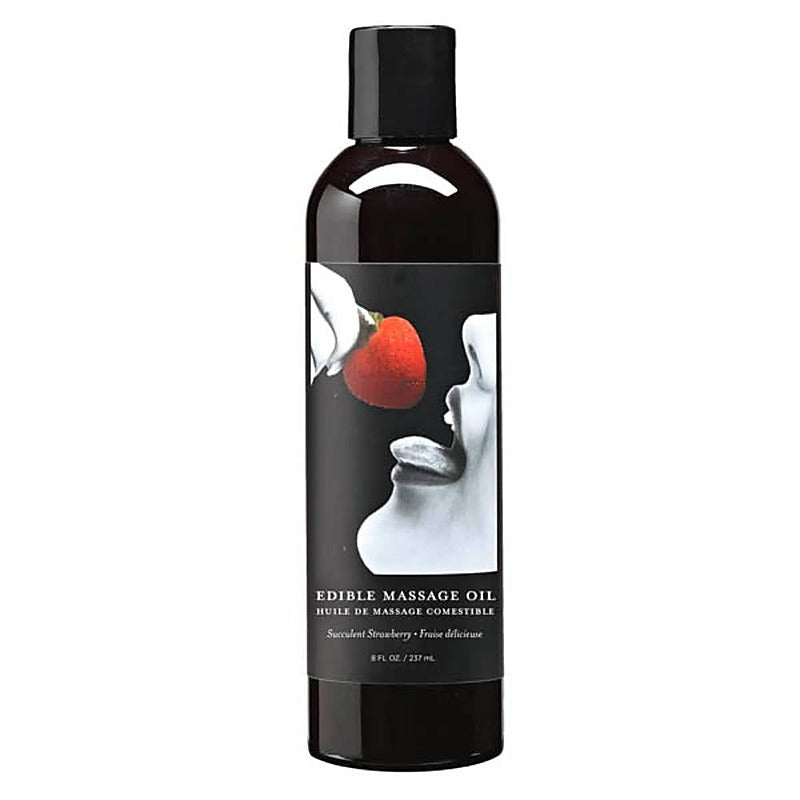 Edible Spa Quality Flavoured Massage Oil by Earthly Body - Massage Oils and Lubricants