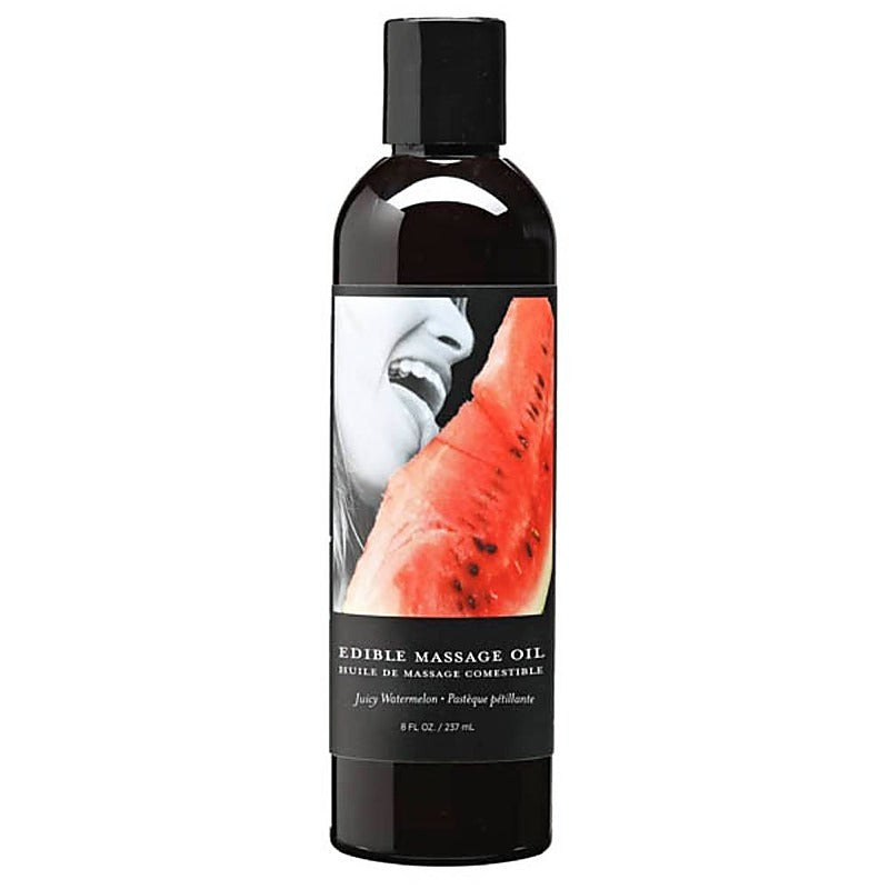 Edible Spa Quality Flavoured Massage Oil by Earthly Body - Massage Oils and Lubricants