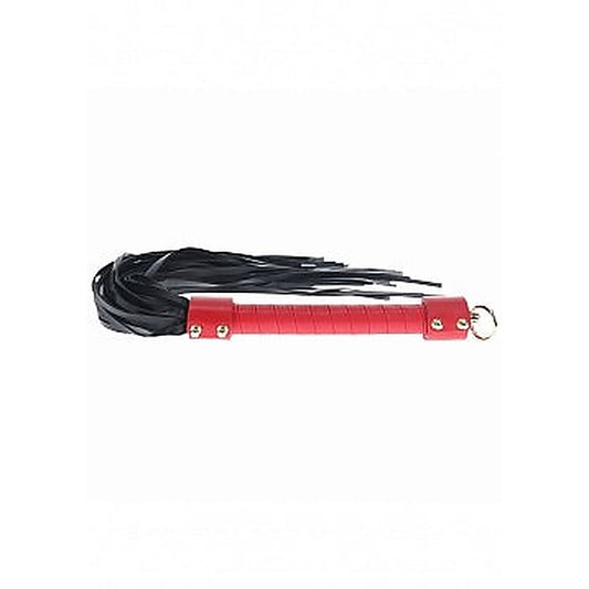 Milan Collection Bondage Flogger Whip by Shots Toys - Whips And Crops
