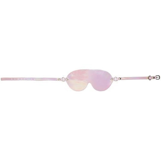 Shots Toys OUCH Paris Collection BDSM Play Blindfold Pink - Masks And Blindfolds