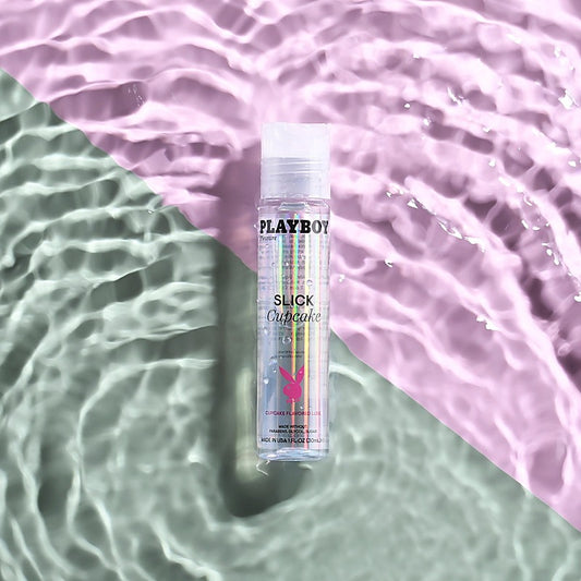 Playboy Pleasure SLICK Cupcake Water Based Lubricant - Water Based Lubes