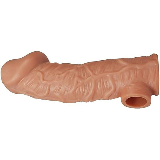 Kokos Mens Penis Extension Sleeve 1 Large Flesh - Penis Sleeves and Extenders