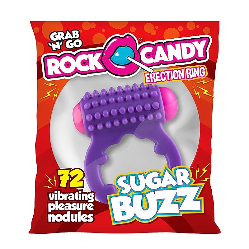 Sugar Buzz Single Speed Vibrating Cock Ring - Vibrating Cock Rings