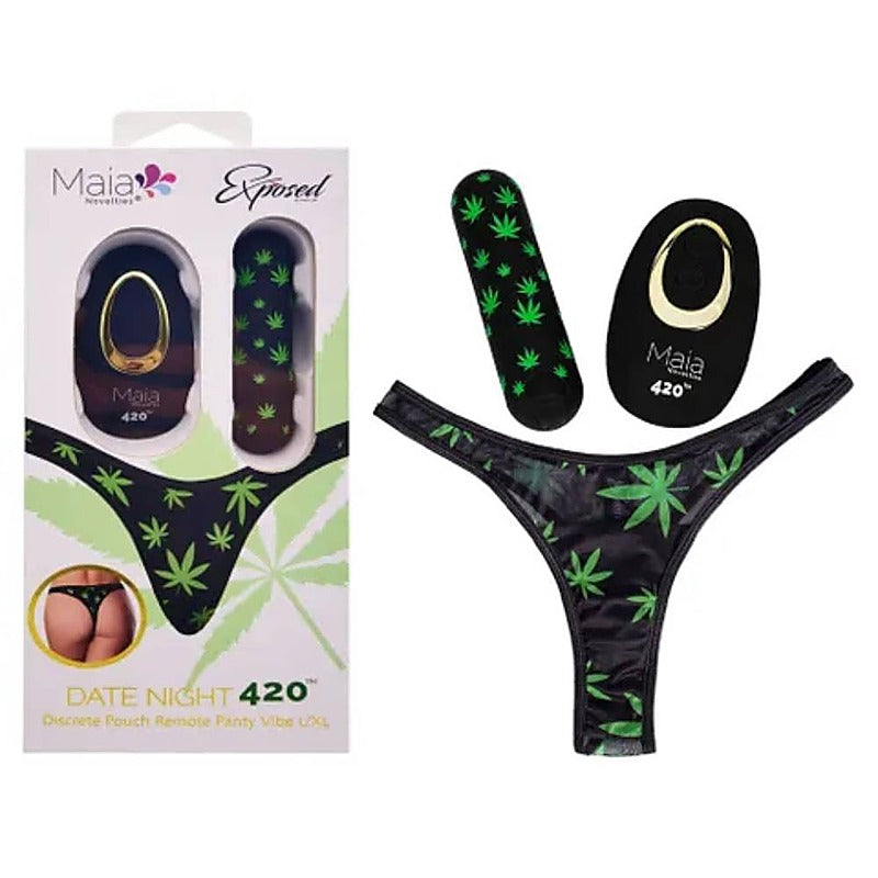 Maia DATE NIGHT 420 Remote Control Rechargeable Panty - Remote Control Vibrators