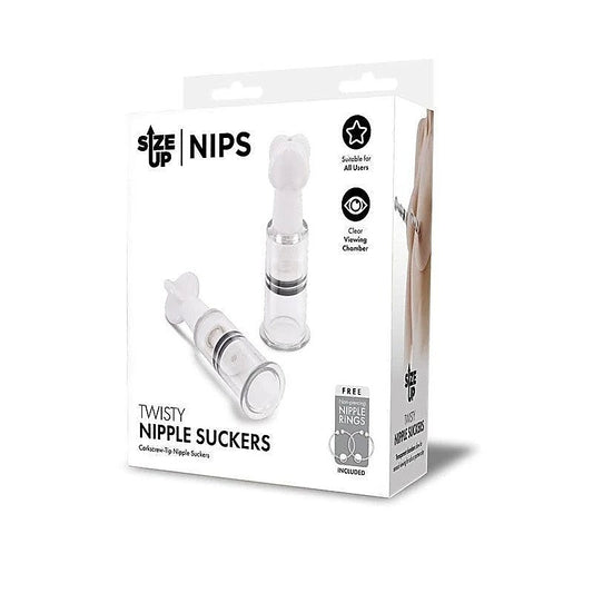 Size Up Twisty Nipple Suckers