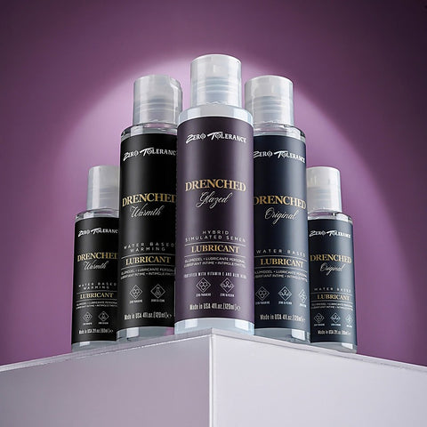 Zero Tolerance DRENCHED GLAZED Hybrid Adult Lubricant 120ml - Massage Oils and Lubricants