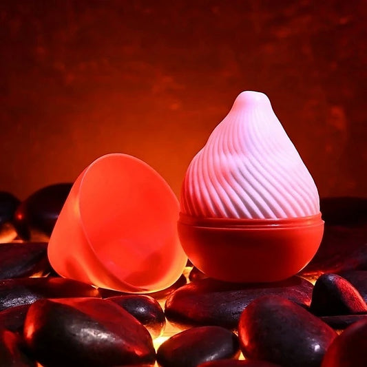 Zero Tolerance KILAUEA Mini Mens Stroker Egg White - Masturbators and Strokers