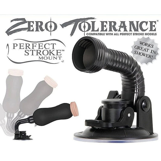 Zero Tolerance Perfect Stroke Mount Suction Cup Holder - Masturbators and Strokers