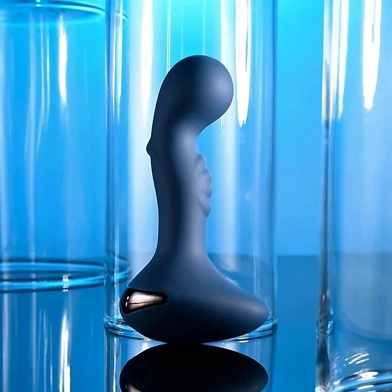 Blue Oasis Vibrating Anal Plug by Evolved - Butt Plugs