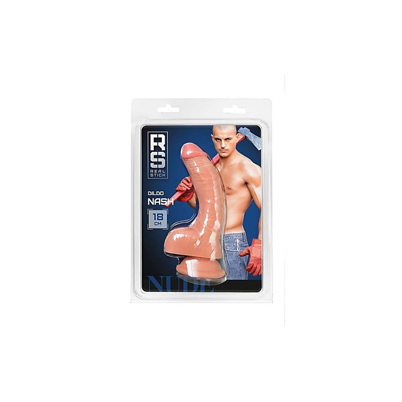 Real Stick Nude 18 cm Realistic Dildo Nash by Shots Toys - Realistic Dildos