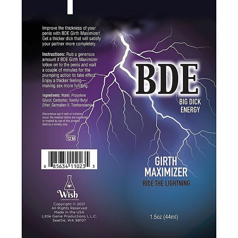 Powerful Girth Enhancer by Little Genie - Delay and Excite Sprays