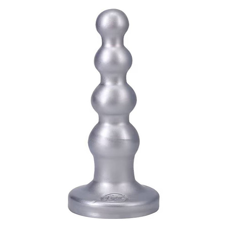 Ripple Large Silicone Anal Beads by Tantus - Anal Beads and Balls