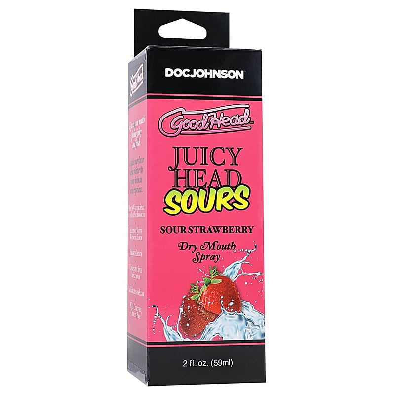 GoodHead Juicy Head Sours Dry Mouth Spray by Doc Johnson - Delay and Excite Sprays
