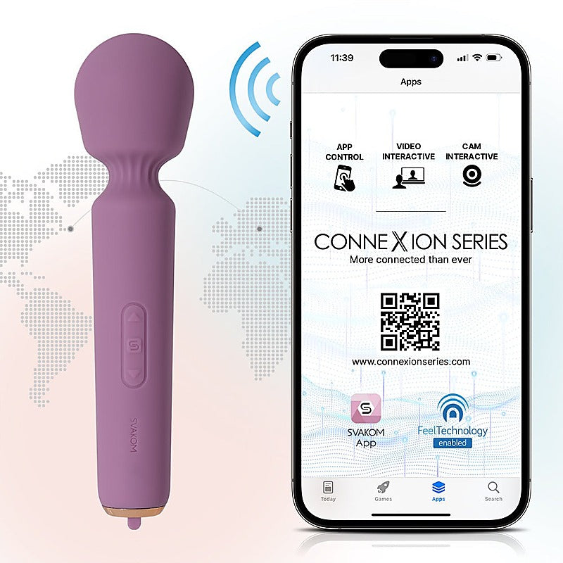 Svakom Emma Neo Mini Vibrating Body Wand Massager - Body Wands