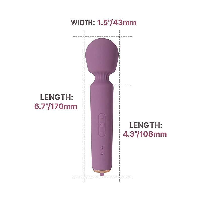 Svakom Emma Neo Mini Vibrating Body Wand Massager - Body Wands